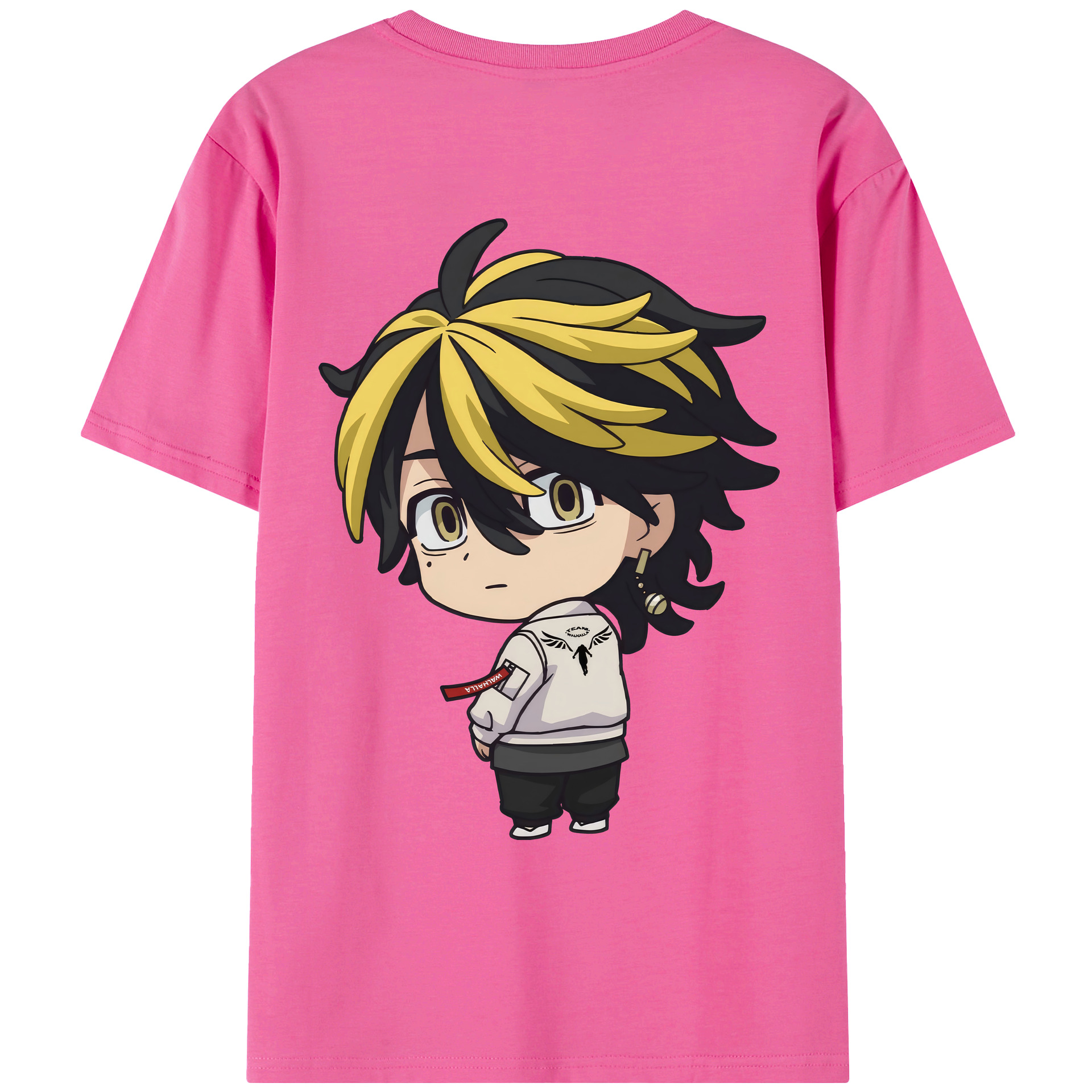（画像用） 東京リベンジャーズ Tokyo Revengers レディース半袖Tシャツ(バックプリント)